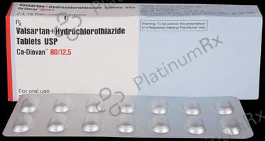 CO Diovan Fct 80mg/12.5mg Tablet 14s