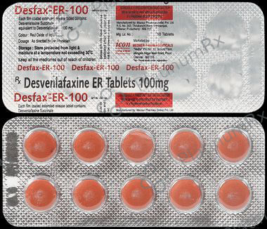 Desfax 100mg Tablet ER 10s