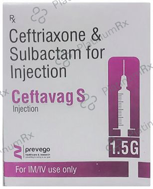 Ceftavag S 1.5gm Injection 1s
