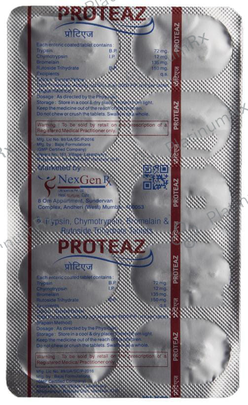 Proteaz Tablet 10s