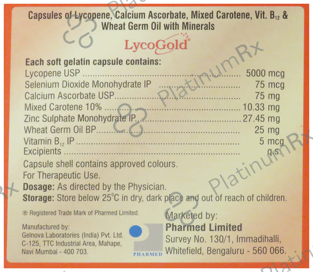 Lycogold Capsule 10s