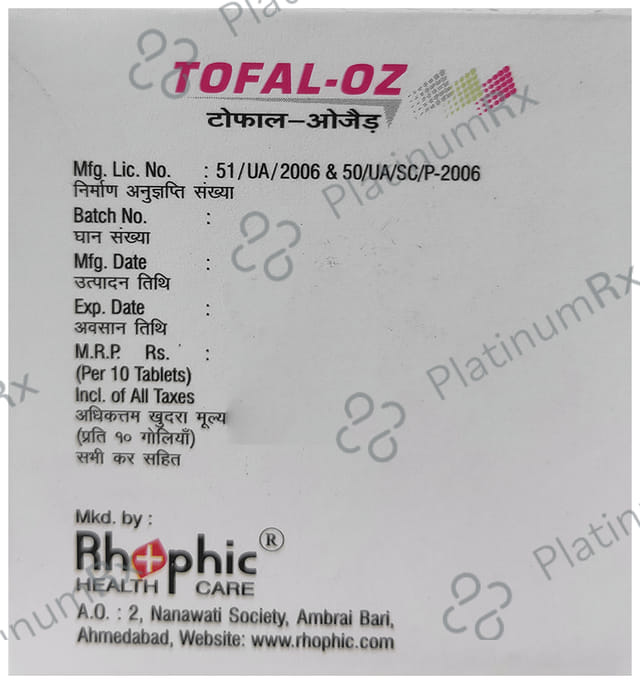 Tofal-OZ Tablet