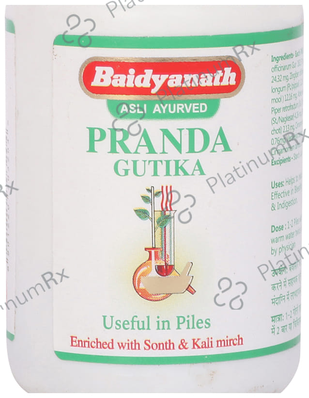 Baidyanath (Jhansi) Pranda Gutika Tablet
