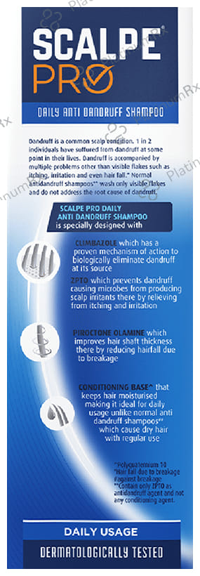 Scalpe Pro Anti Dandruff Shampoo 200ml