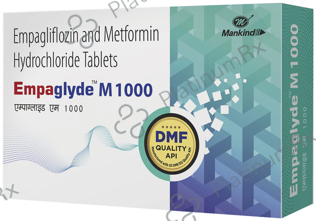 Empaglyde M 1000mg Tablet 10s