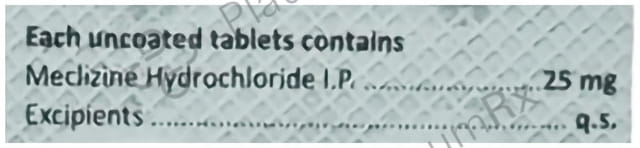 Gladvert 25mg Tablet 15s