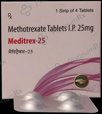 Meditrex 25mg Tablet 4s
