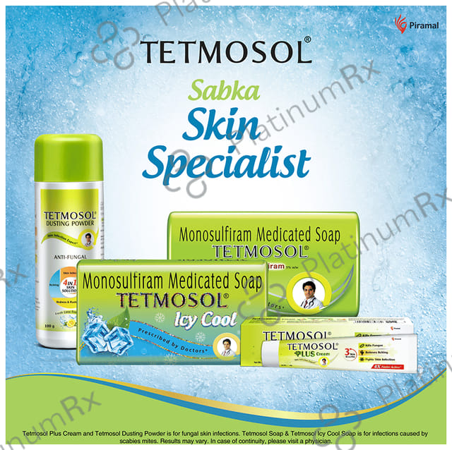 Tetmosol Medicated 5% Soap 75gm