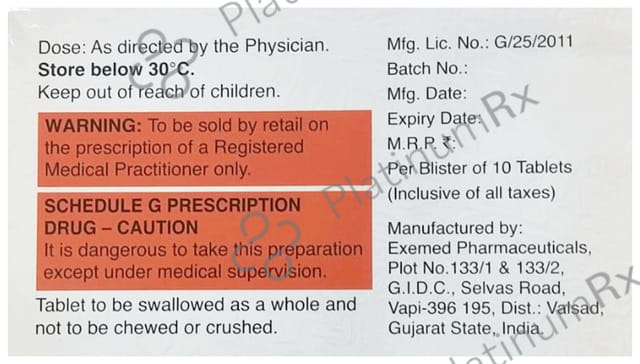 Sitara M 100/500mg Tablet PR 10s