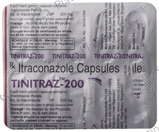 Tinitraz 200mg Capsule 10s