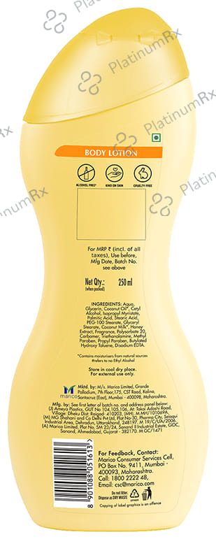 Parachute Advansed Body Lotion Honey Soft Touch 250 Lotion