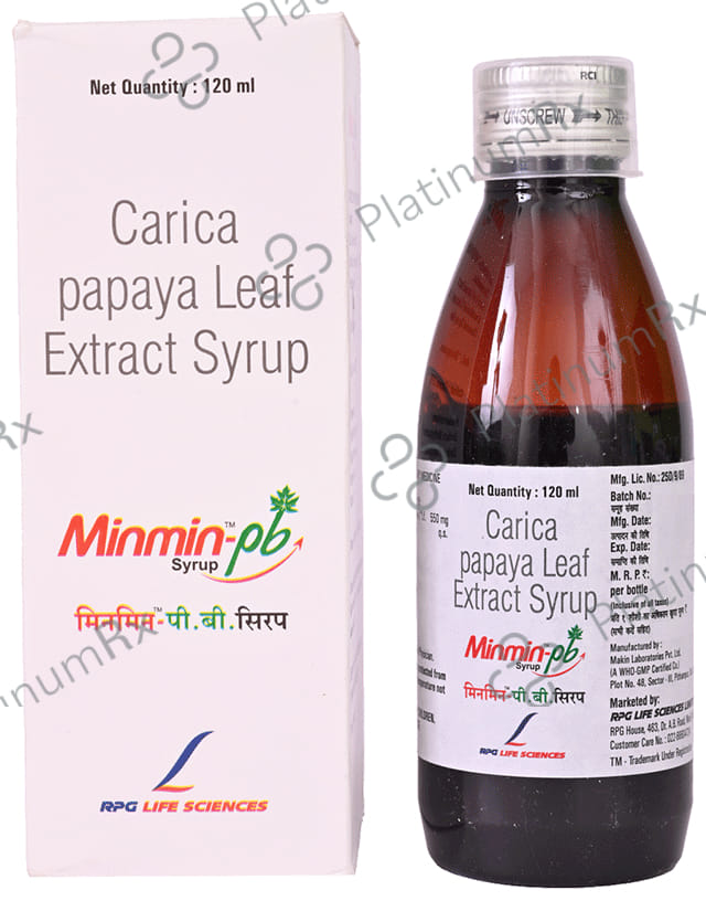 Minmin pb Syrup 120ml