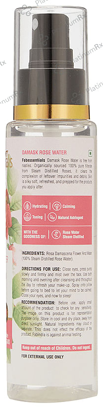 Fabessentials Damask Rose Water