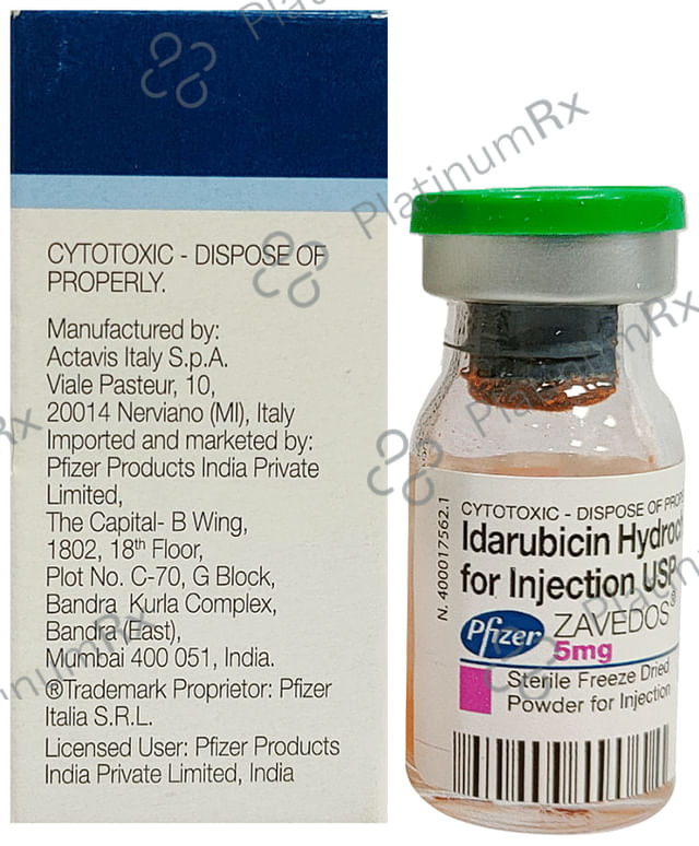Zavedos 5mg Injection 5ml