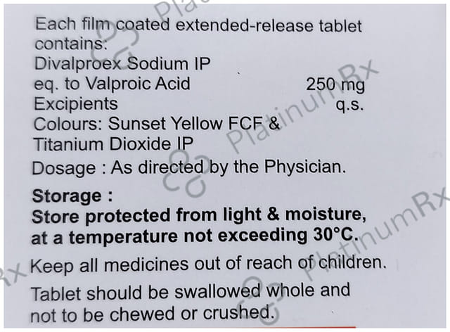 Divalinex 250mg Tablet ER 10s