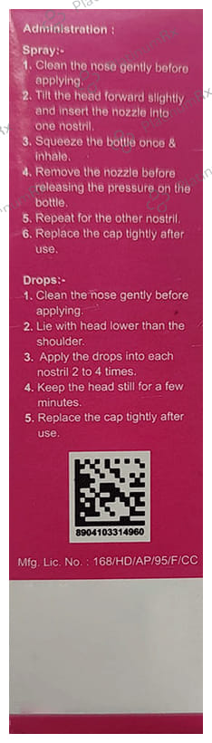 Nosikind 0.1% Nasal Spray 10ml