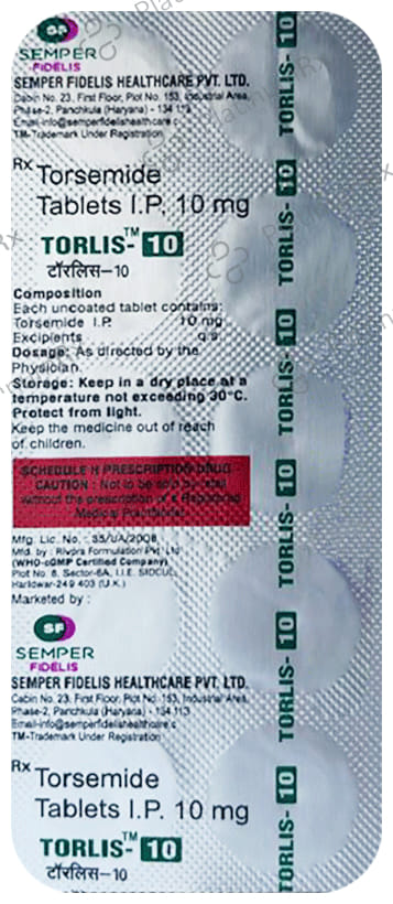 Torlis 10mg Tablet