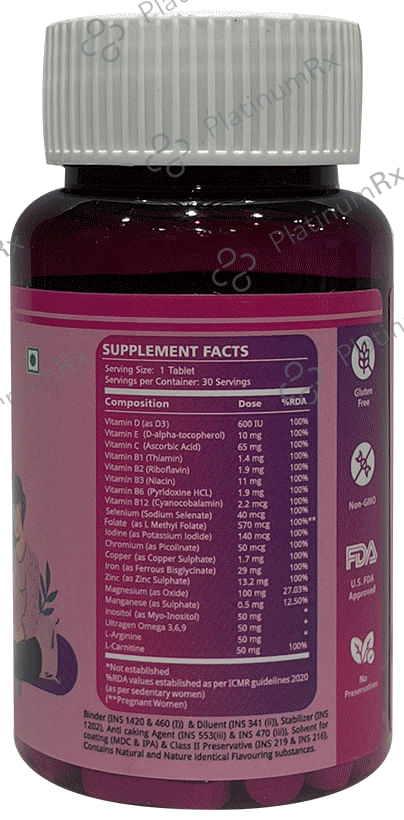 Opti-Natal Preconception Multivitamin Tablet- Flavour Orange