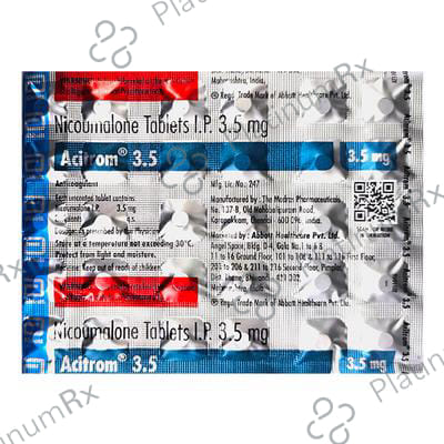 Acitrom 3.5mg Tablet 30s