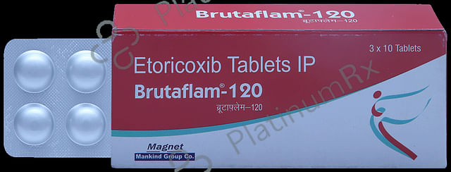 Brutaflam 120mg Tablet 10s