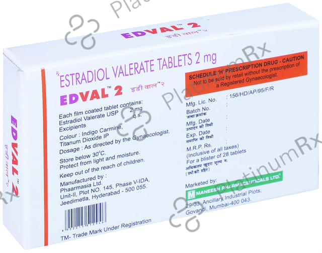 Edval 2mg Tablet