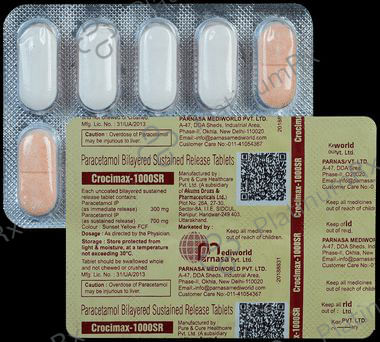 Crocimax 1000SR Tablet 10s