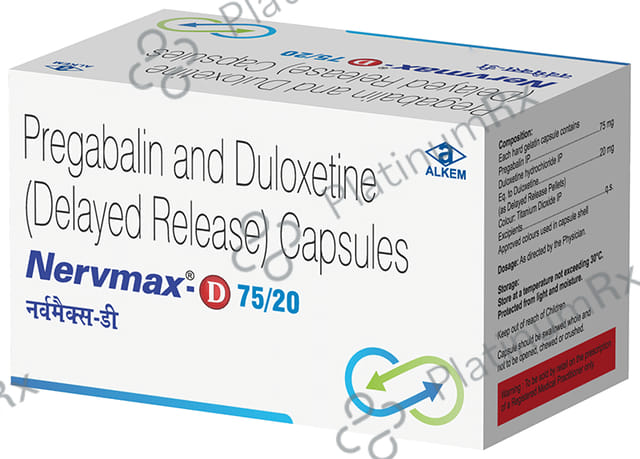 Nervmax-D 75/20 Capsule DR