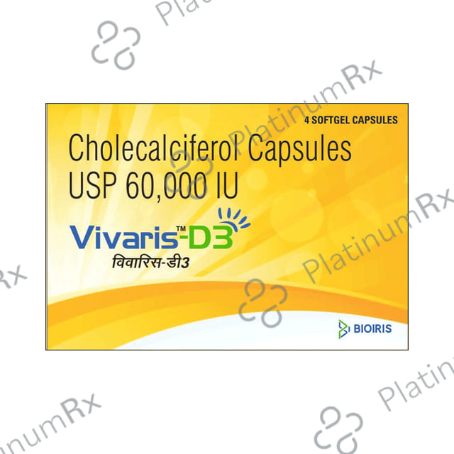 Vivaris D3 Softgel Capsule 4s