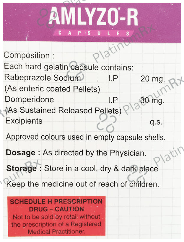 Amlyzo R 30/20mg Capsule 10s