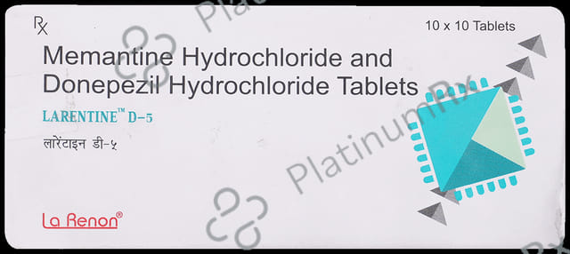 Larentine D 5/5mg Tablet 10s