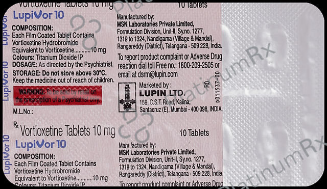 Lupivor 10mg Tablet 10s