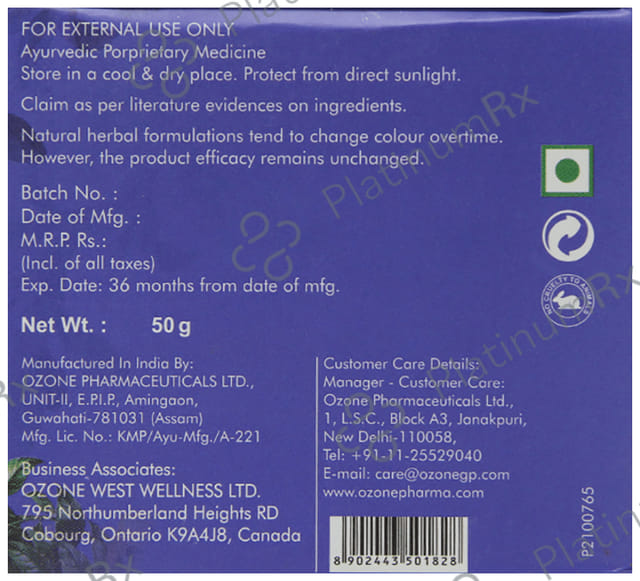 Ozone Cream Complexion Reviving