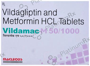 Vildamac M 50/1000mg Tablet 15s