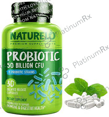 Naturelo Probiotic 50 Billion CFU Delayed Release Capsule
