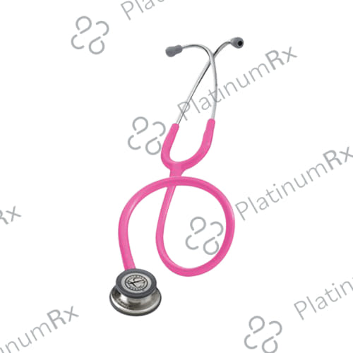 3M Littmann Classic III Stethoscope, Rose Pink Tube, 27 inch, 5639