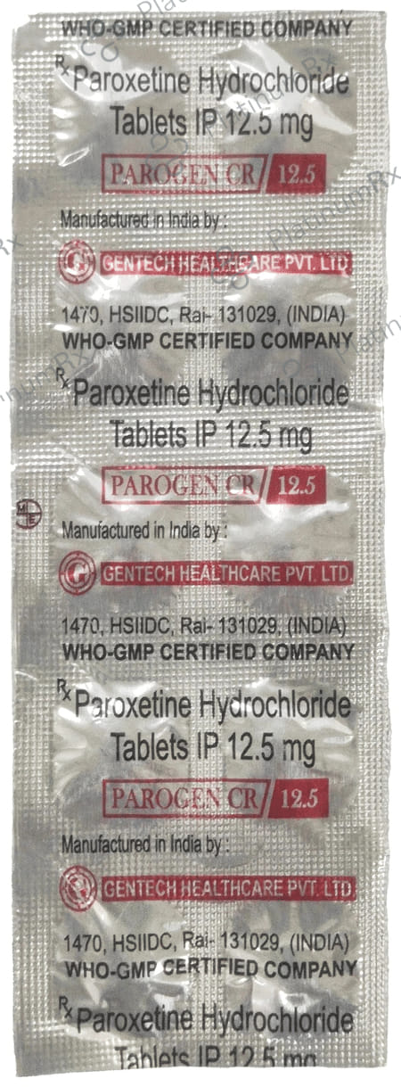 Parogen 12.5mg Tablet CR 10s