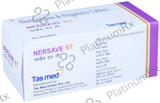 Nersave NT 75mg/10mg Tablet