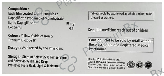 Daglo 10mg Tablet 10s