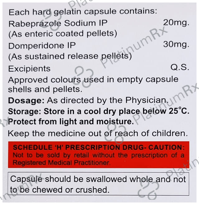 Arozol D 30/20mg Capsule SR 10s
