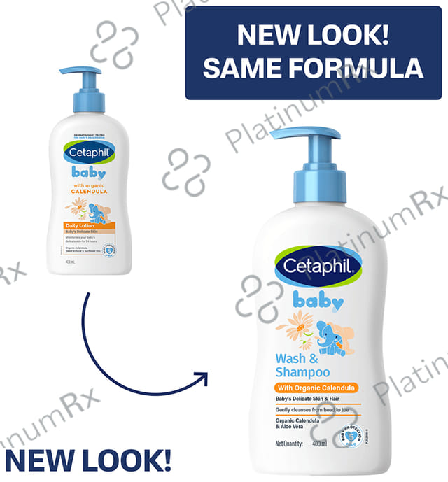 Cetaphil Baby Wash & Shampoo 400ml
