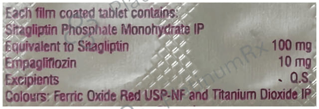 Sitabite E 100/10mg Tablet 10s