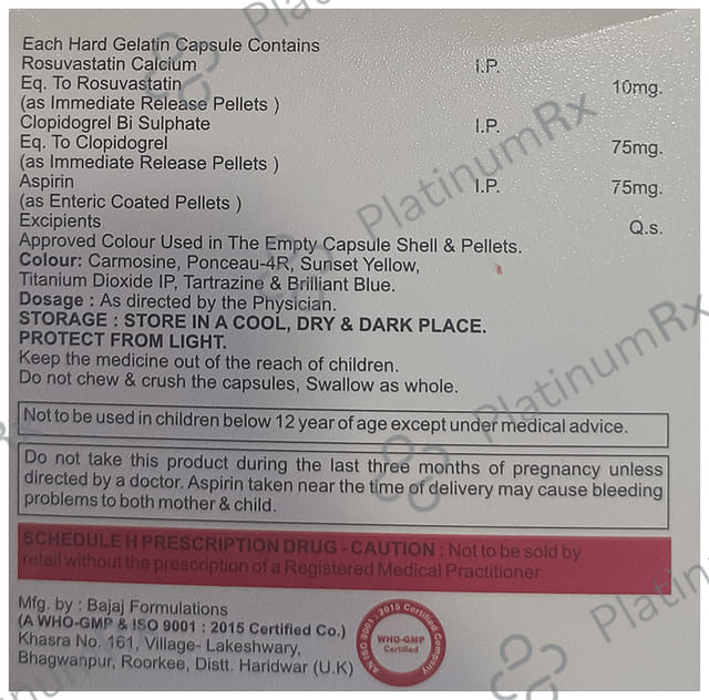 Rosuboon-Gold 10 Capsule