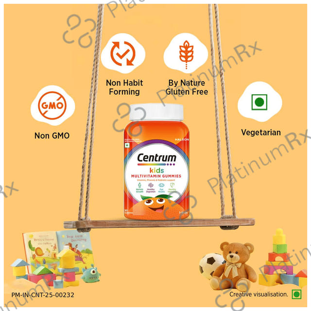 Centrum Kids Supports Multivitamin Gummy 30s