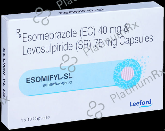 Esomifyl SL 75mg/40mg Capsule SR