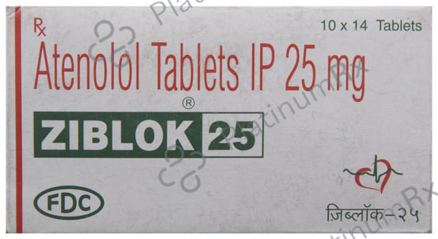 Ziblok 25mg Tablet 14s
