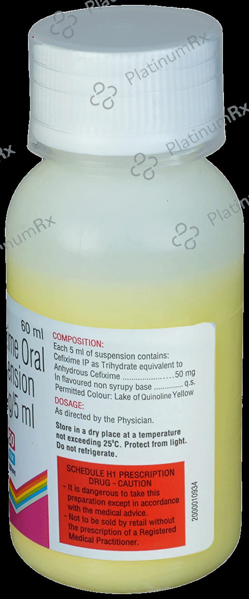 Zifi 50 Readymix Suspension 60ml