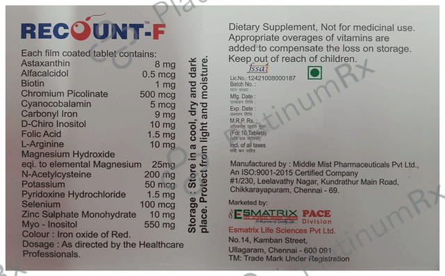 Recount F Tablet