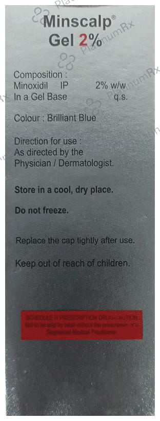 Minscalp 2% Gel 2X30gm