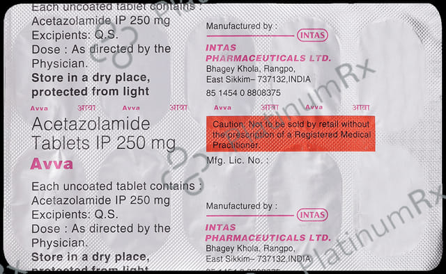 Avva 250mg Tablet 10s
