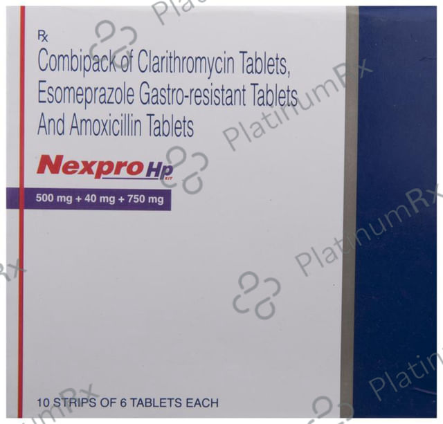 Nexpro HP 750/500/40mg Combipack 1Kit